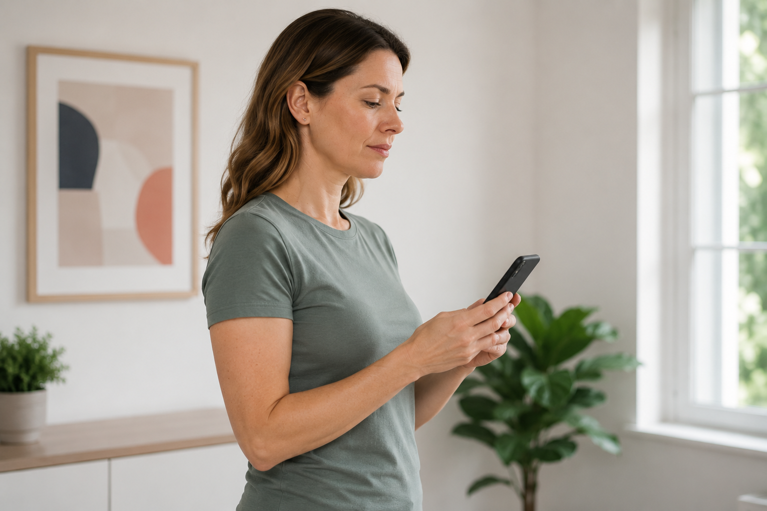 Correct phone posture to reduce neck strain — massage Shepparton for tension headache prevention