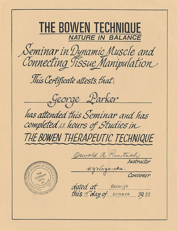 CERTIFICATE-BOWEN-TECHNIQUE